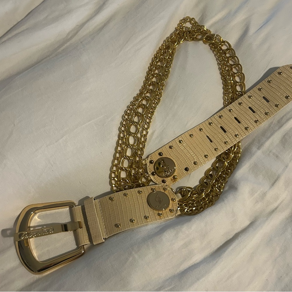Vintage Baby Phat gold chain belt